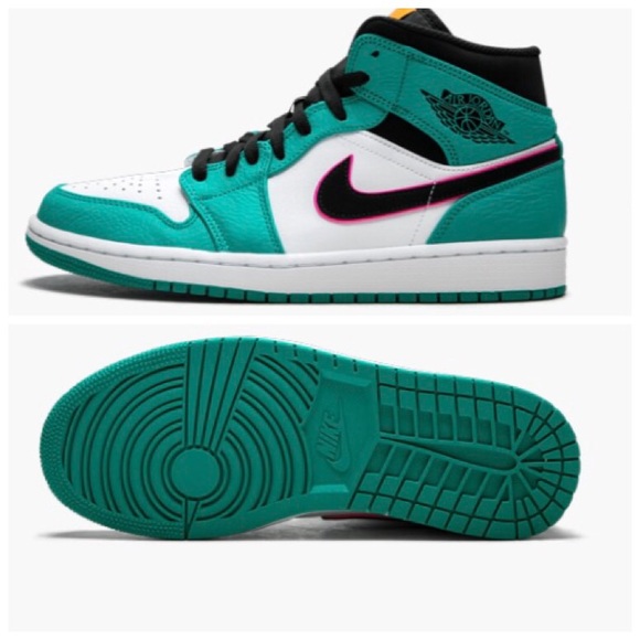 AIR JORDAN South Beach 1 Mid SE 7Y M Teal 7.5 W - Picture 8 of 8